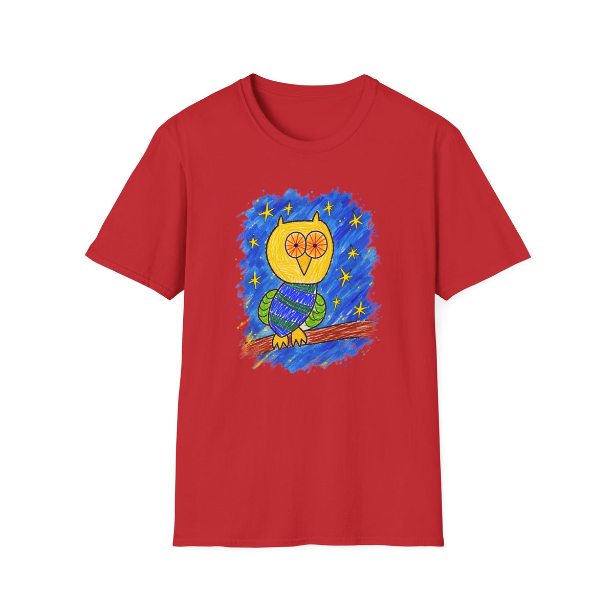 Groggy Owl | Adult Unisex T-Shirt