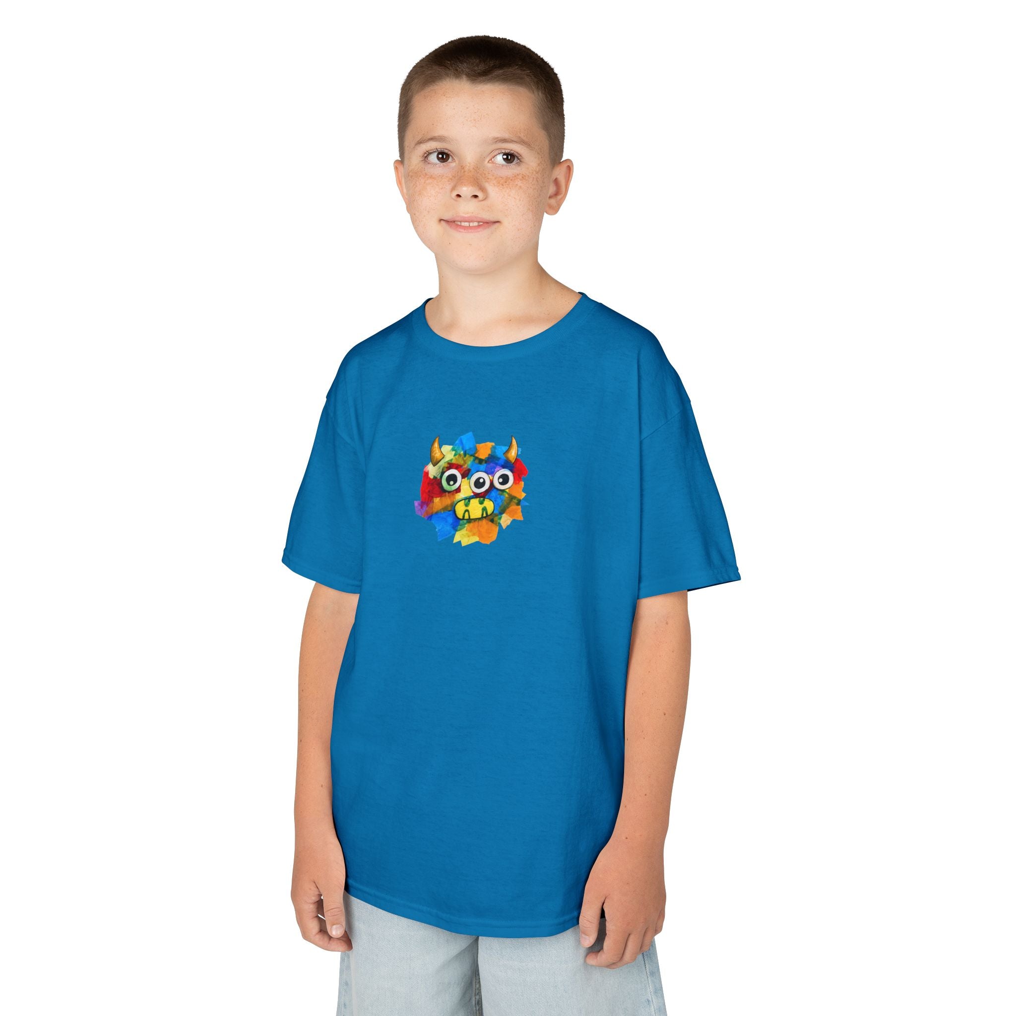 Trilo the Mosaic-Mane Lion Kid's Unisex T-Shirt