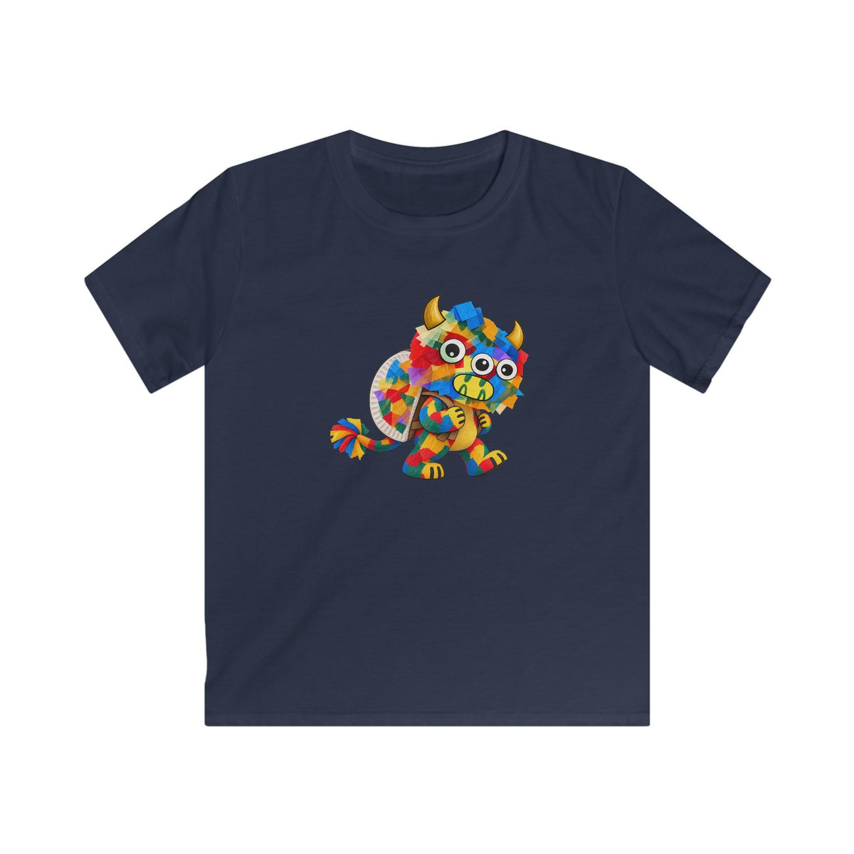 Trilo the Mosaic-Mane Lion | Kids Unisex T-Shirt