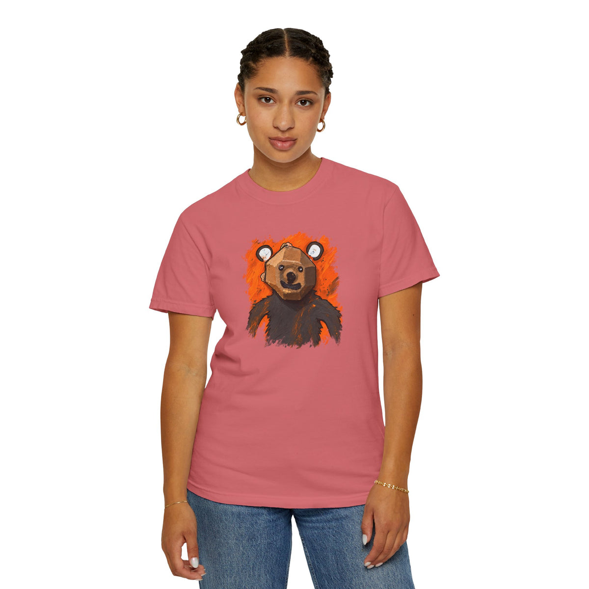 Curious Bear | Adult Unisex T-Shirt (Ships from Canada)
