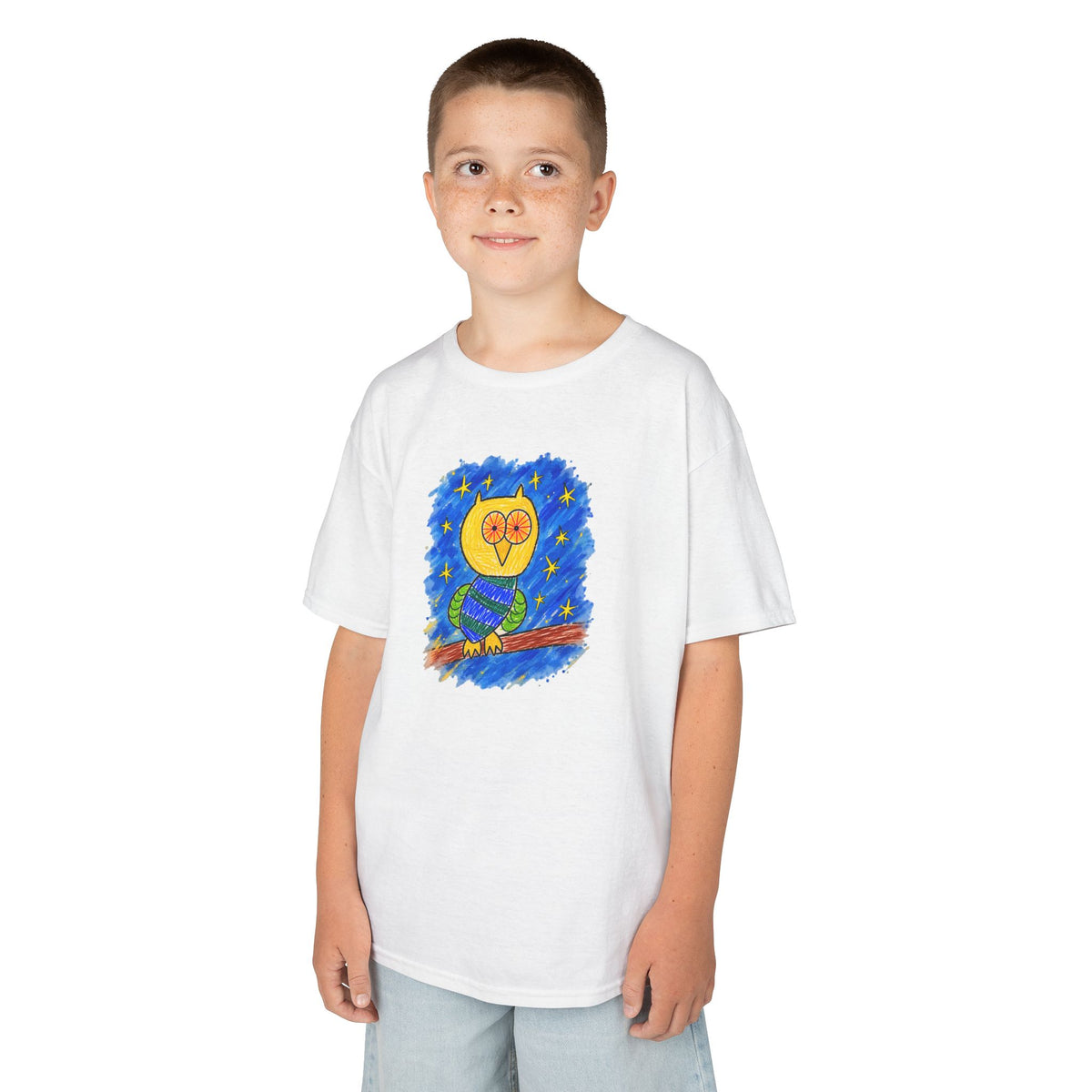 Groggy Owl Kid's Unisex T-Shirt