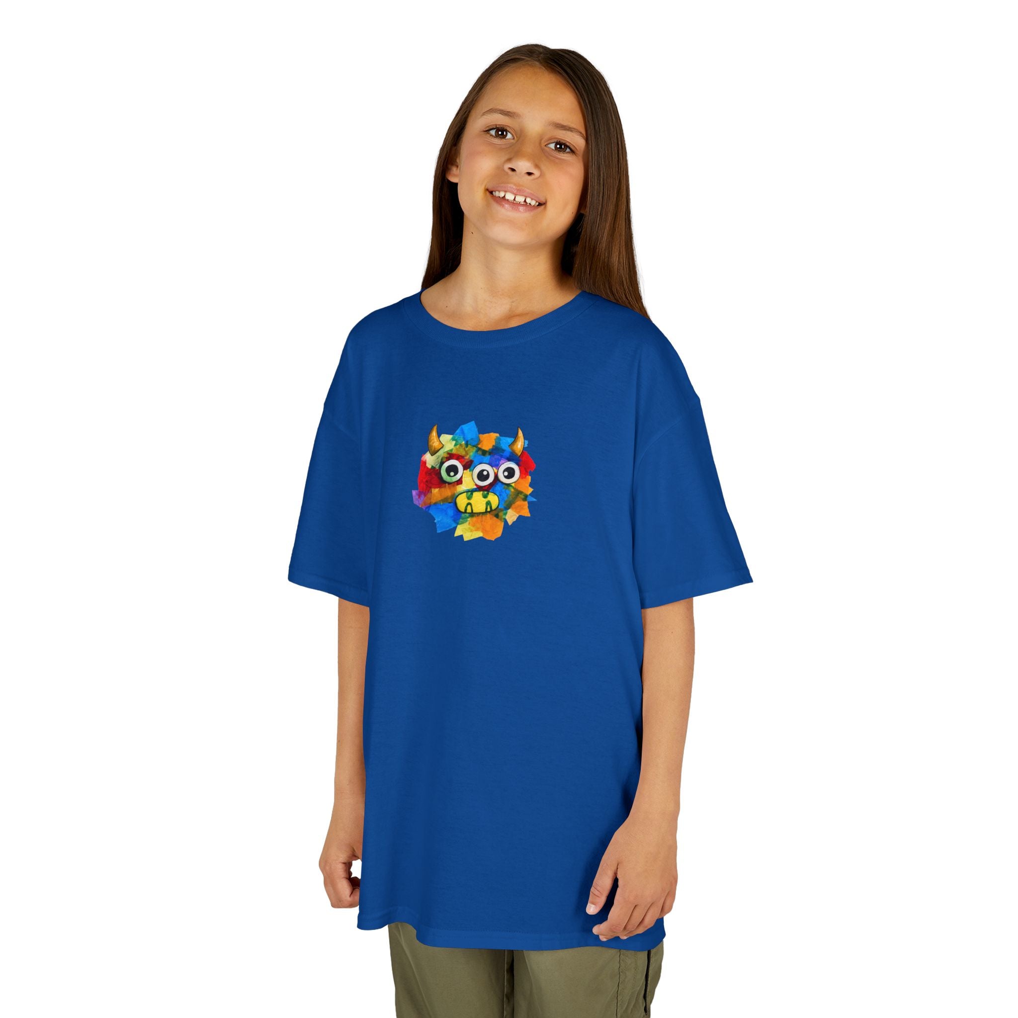 Trilo the Mosaic-Mane Lion Kid's Unisex T-Shirt