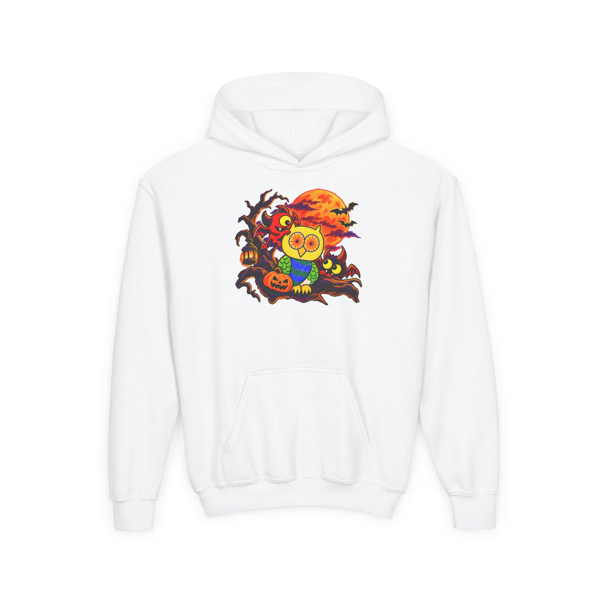Groggy Owl - Mischief After Dark | Kids Unisex Hoodie
