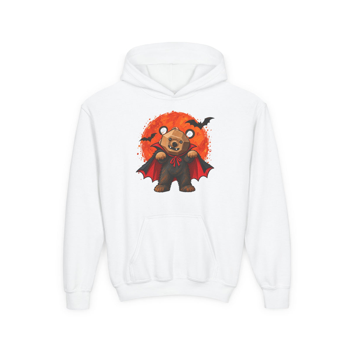 Curious Bear - Little Vampire | Kids Unisex Hoodie