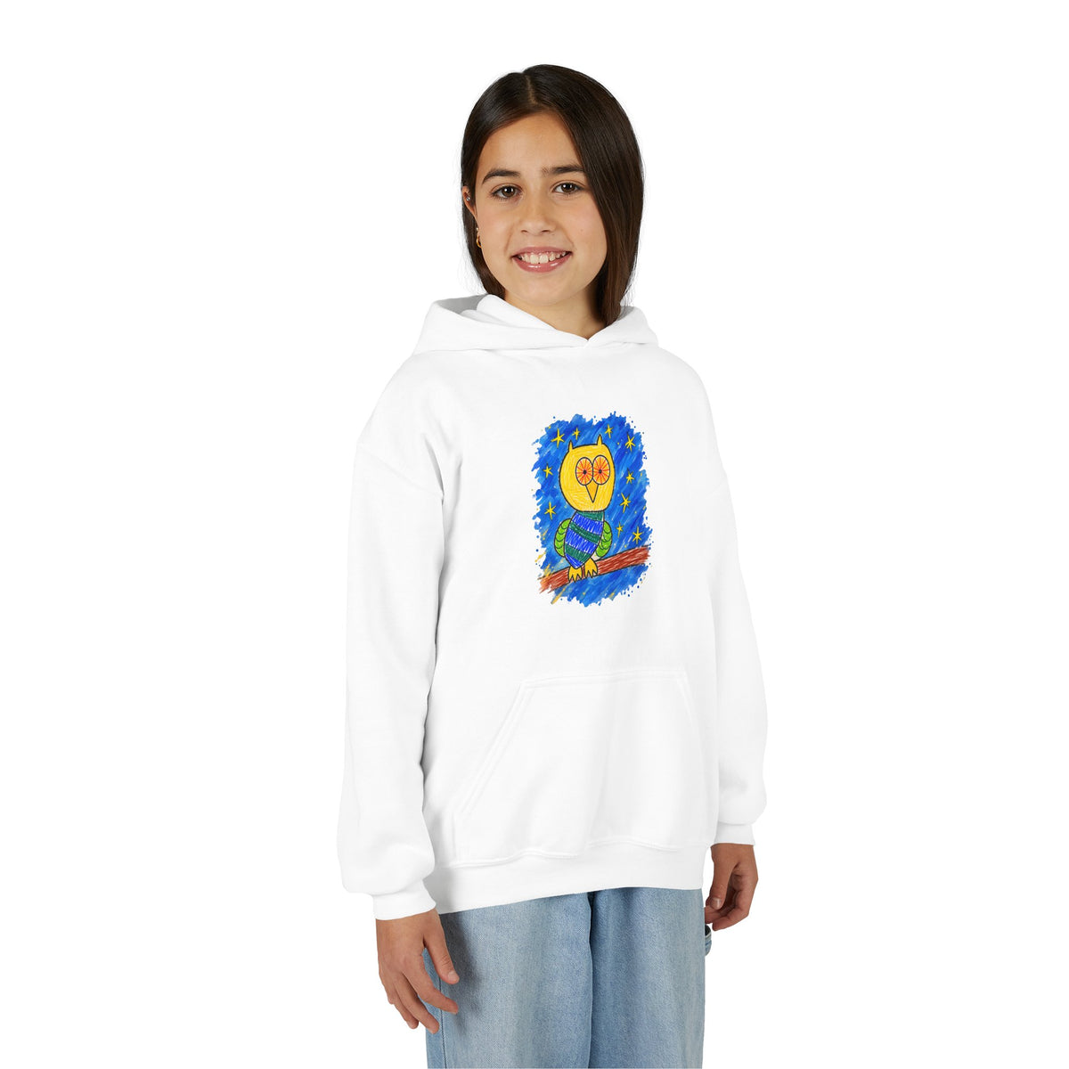 Groggy Owl Kid's Unisex Hoodie