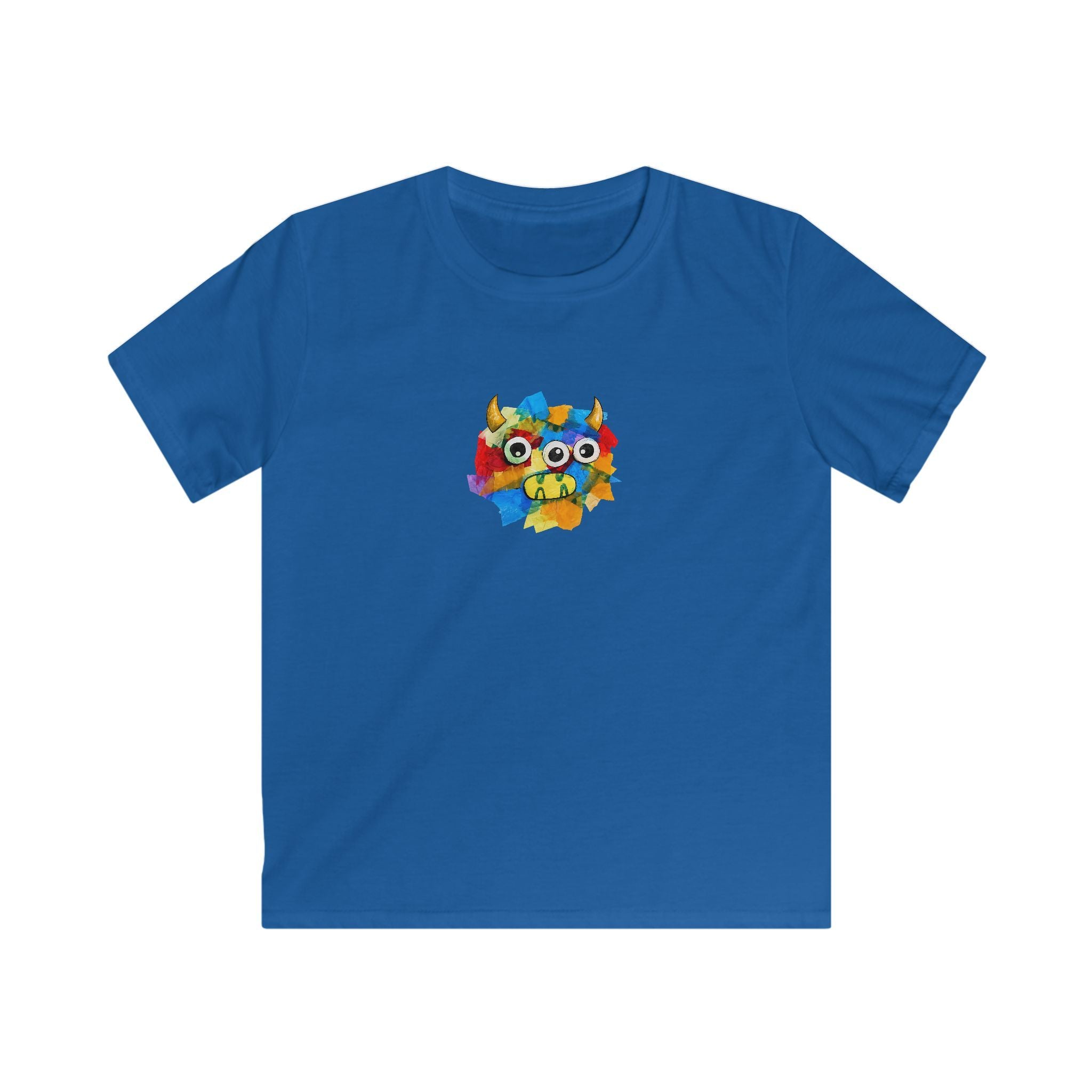 Trilo the Mosaic-Mane Lion Kid's Unisex T-Shirt (Ships from Canada)