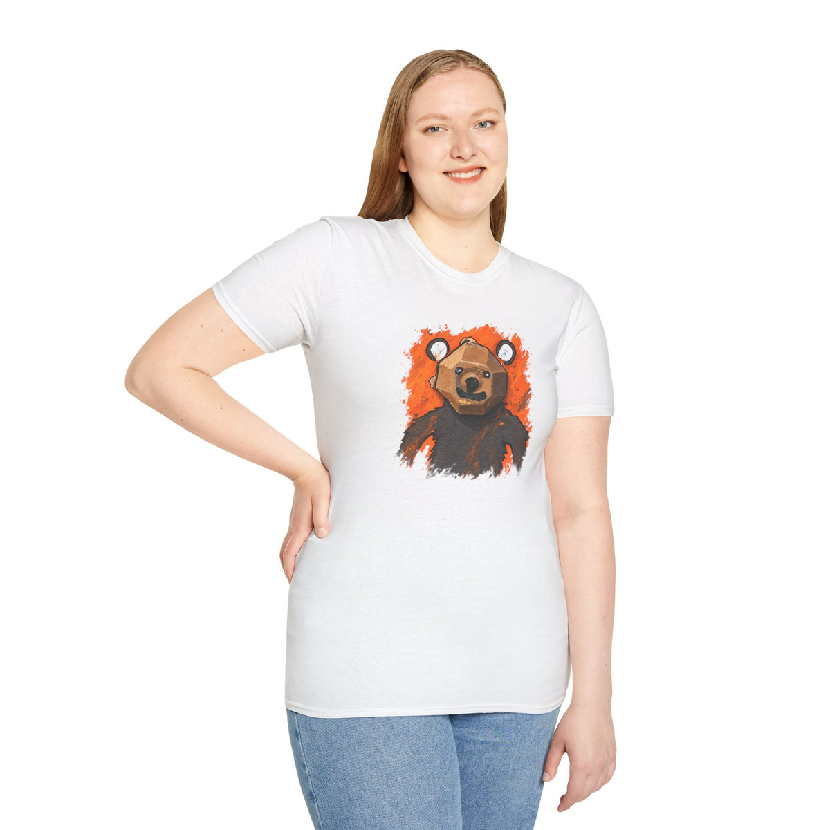 Curious Bear Adult Unisex T-Shirt