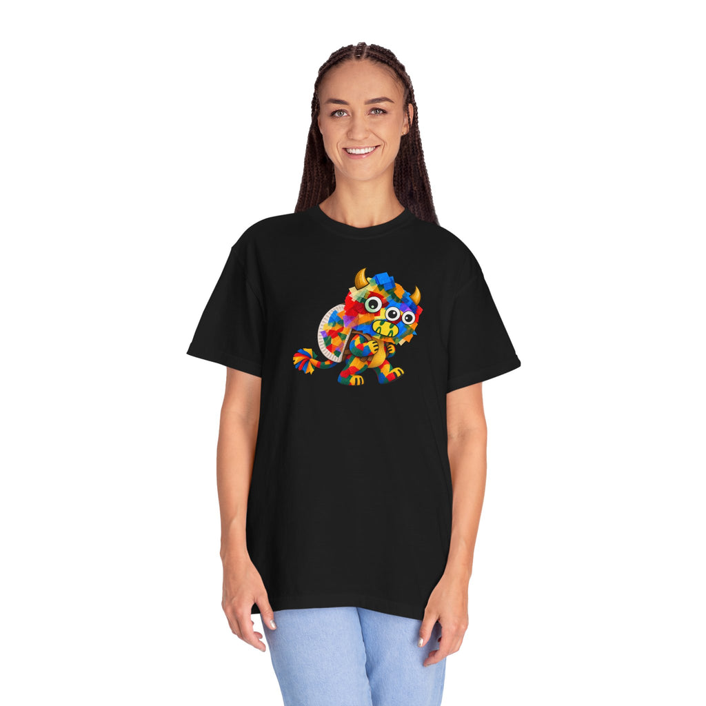 Trilo the Mosaic-Mane Lion | Adult Unisex T-Shirt (Ships from Canada)