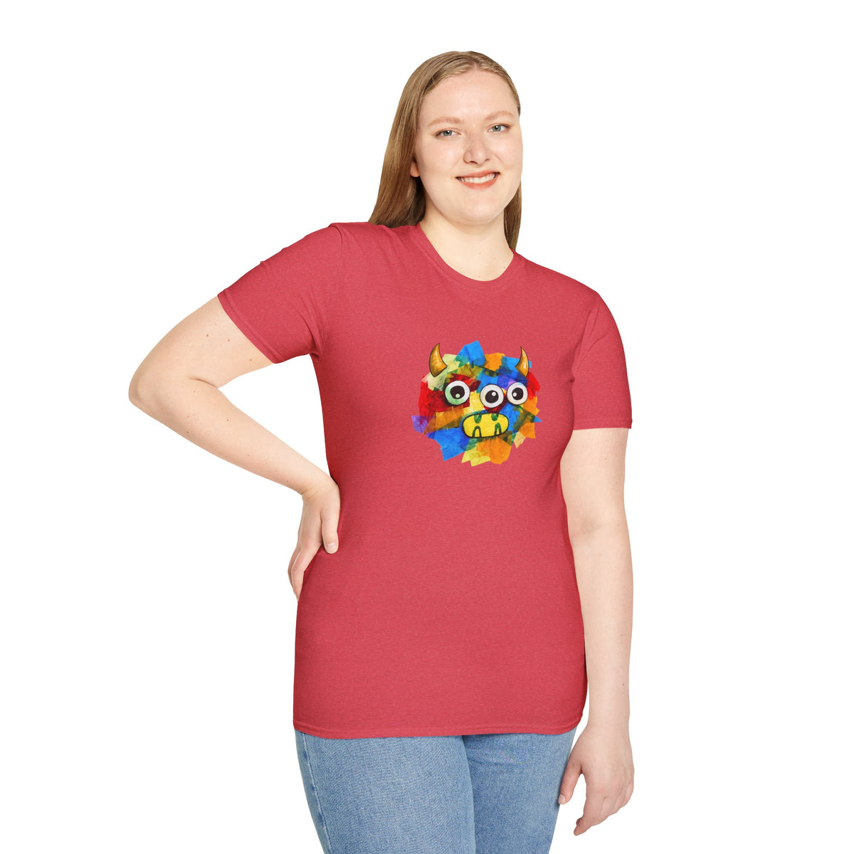 Trilo the Mosaic-Mane Lion Adult Unisex T-Shirt