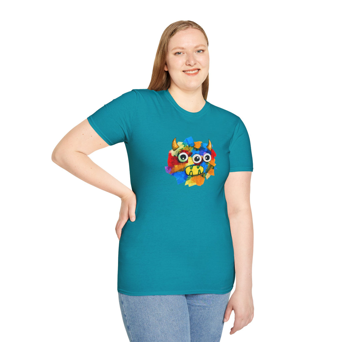 Trilo the Mosaic-Mane Lion Adult Unisex T-Shirt