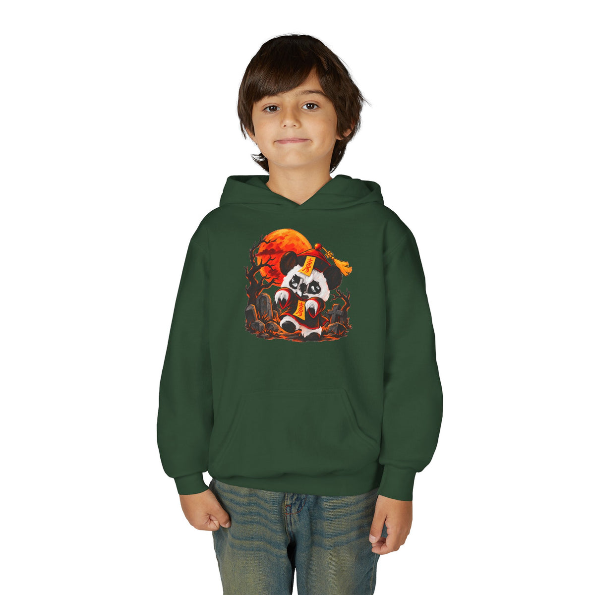 Momo the Doodle Panda - Midnight Mischief | Kids Unisex Hoodie