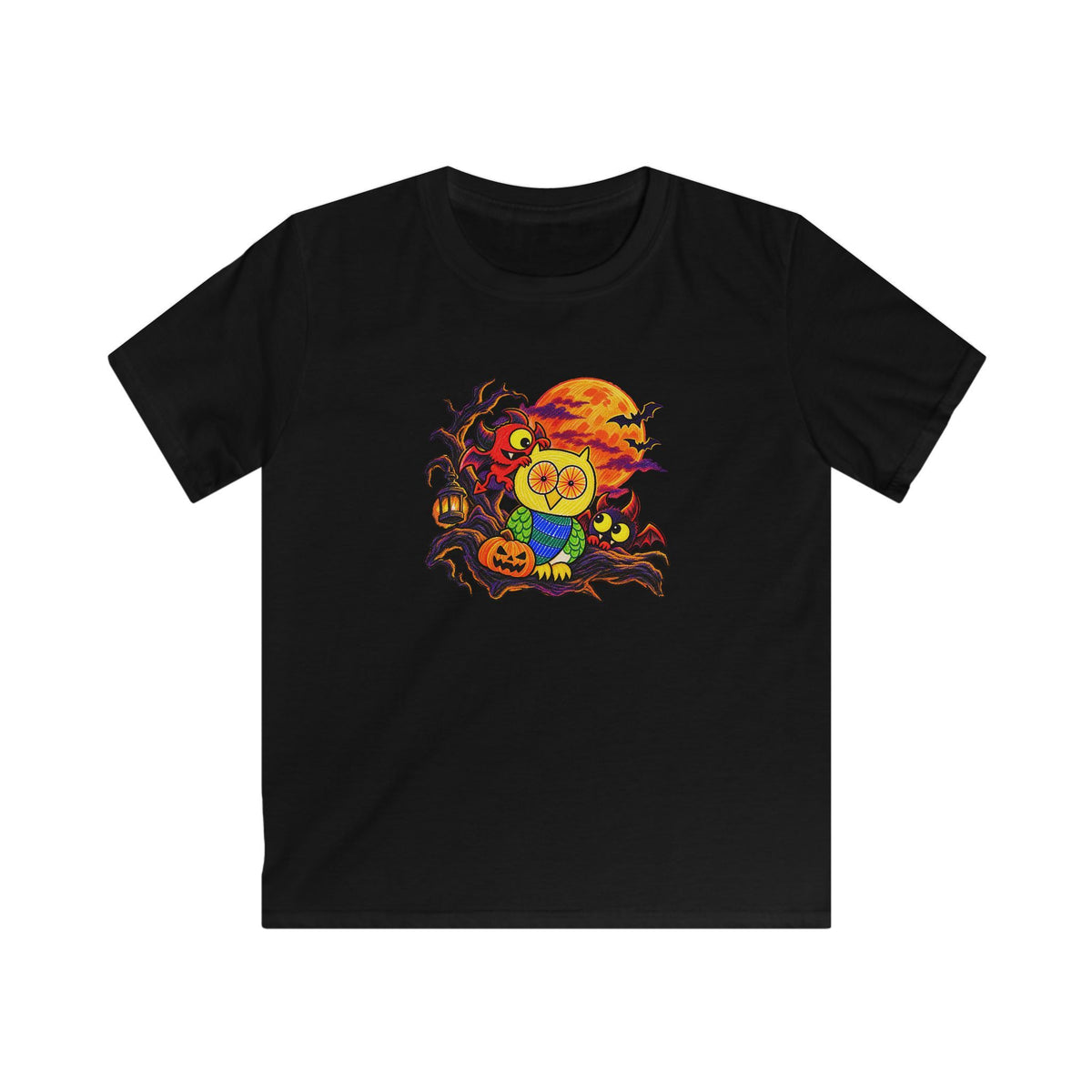 Groggy Owl — Mischief After Dark | Kids Unisex T-Shirt