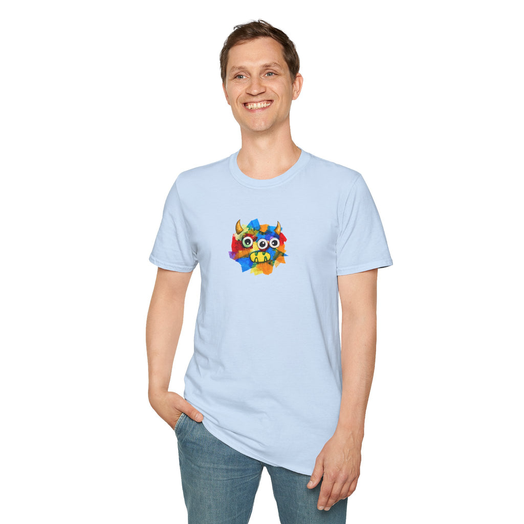 Trilo the Mosaic-Mane Lion Unisex T-Shirt (Ships from Canada)