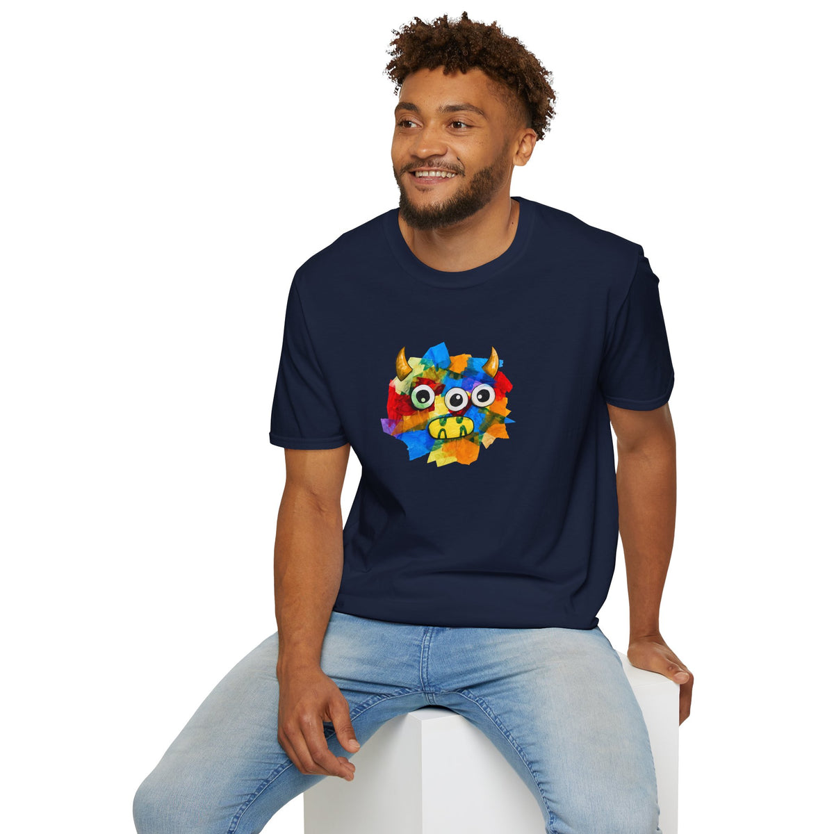 Trilo the Mosaic-Mane Lion Adult Unisex T-Shirt