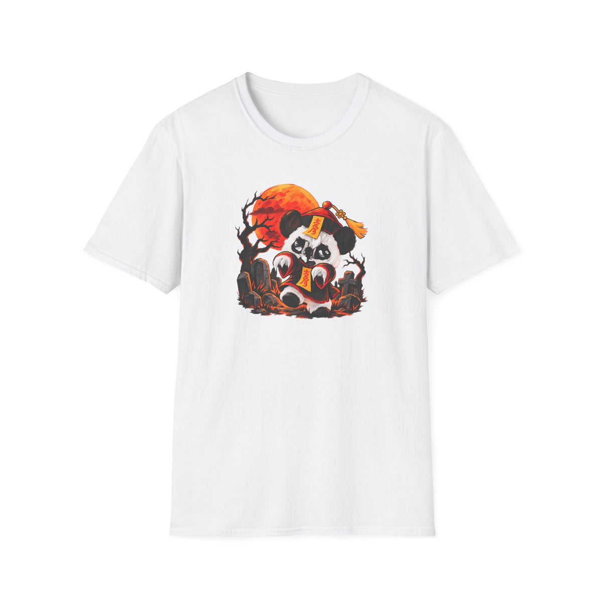 Momo the Doodle Panda — Midnight Mischief | Adult Unisex T-Shirt