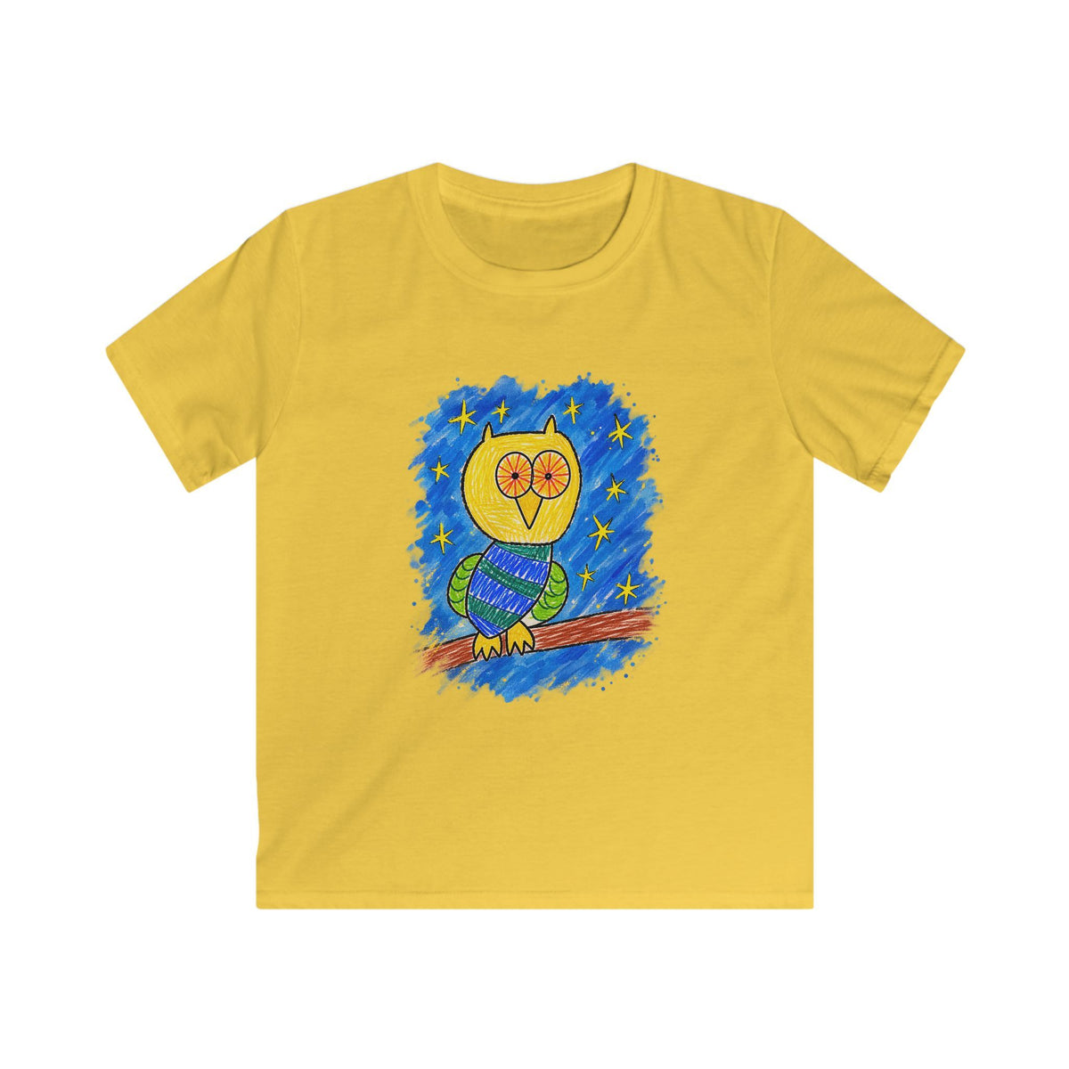 Groggy Owl | Kids Unisex T-Shirt