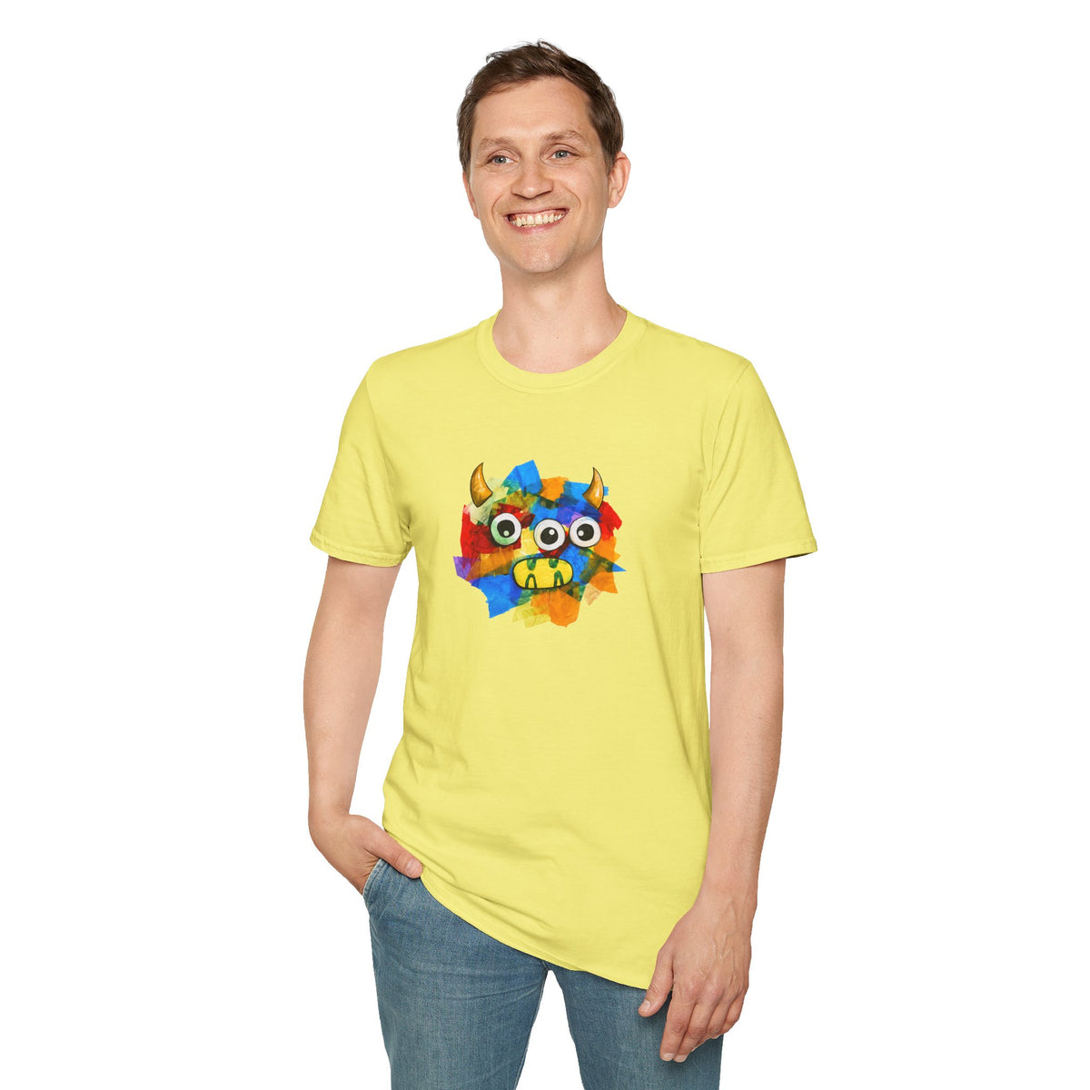 Trilo the Mosaic-Mane Lion Adult Unisex T-Shirt