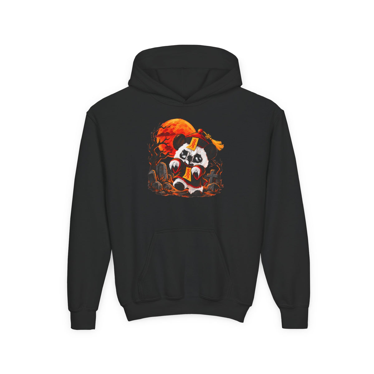 Momo the Doodle Panda - Midnight Mischief | Kids Unisex Hoodie