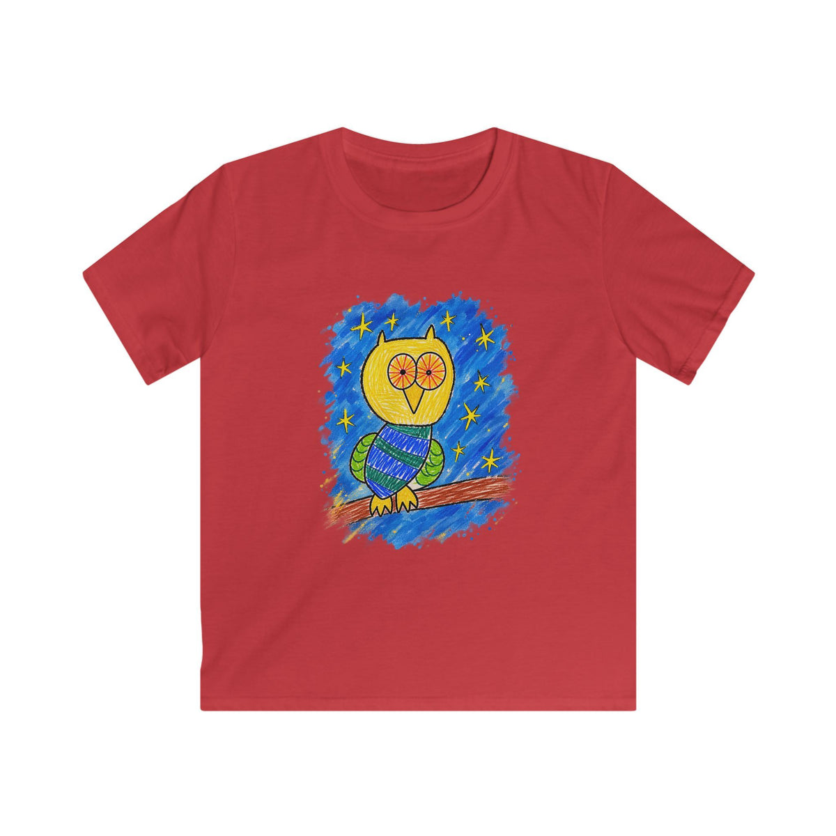 Groggy Owl | Kids Unisex T-Shirt