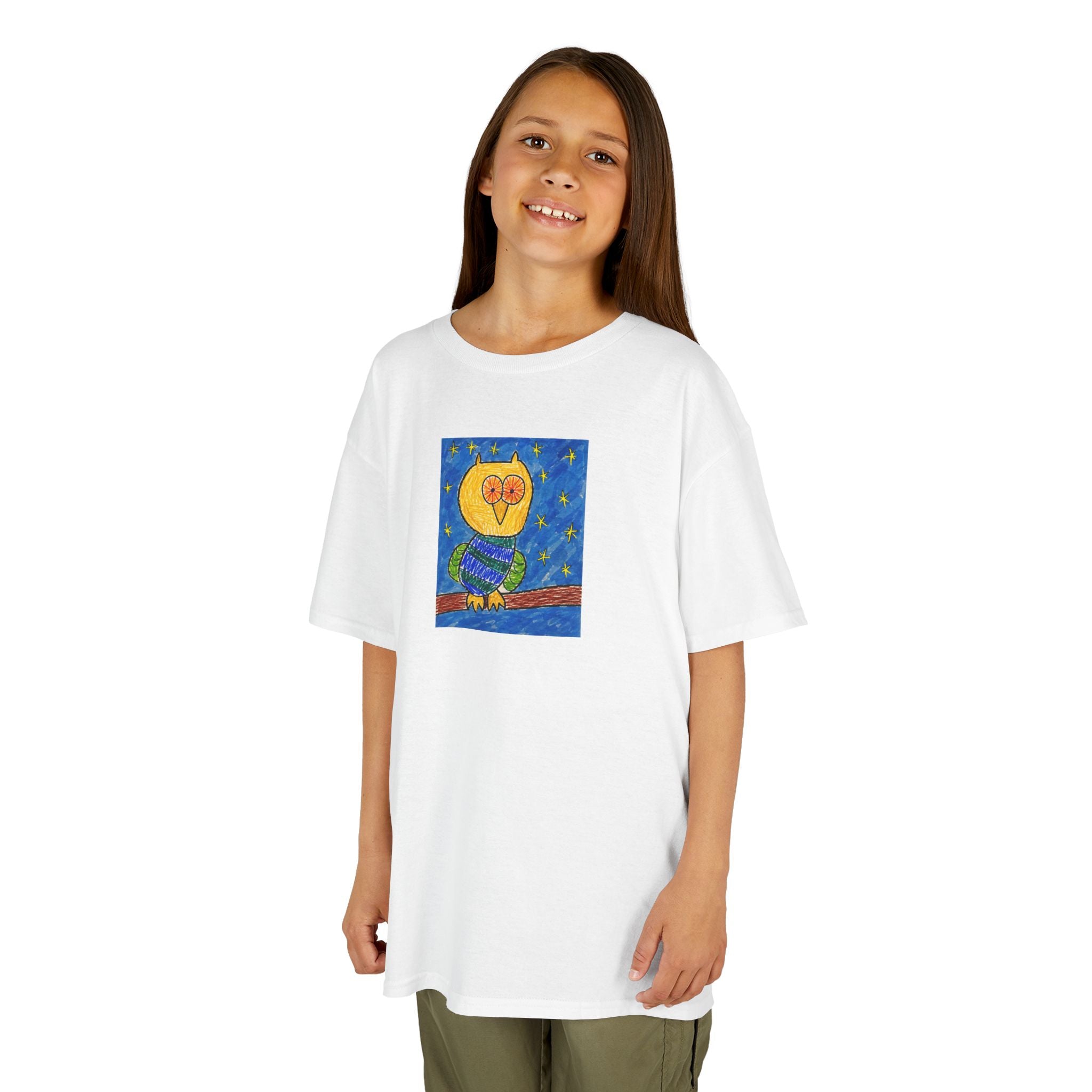Groggy Owl Kid's Unisex T-Shirt