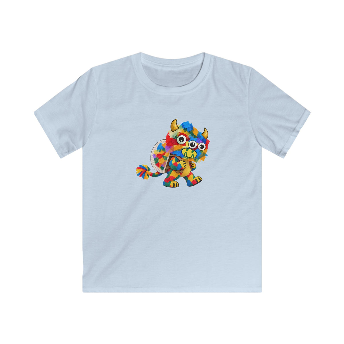 Trilo the Mosaic-Mane Lion | Kids Unisex T-Shirt