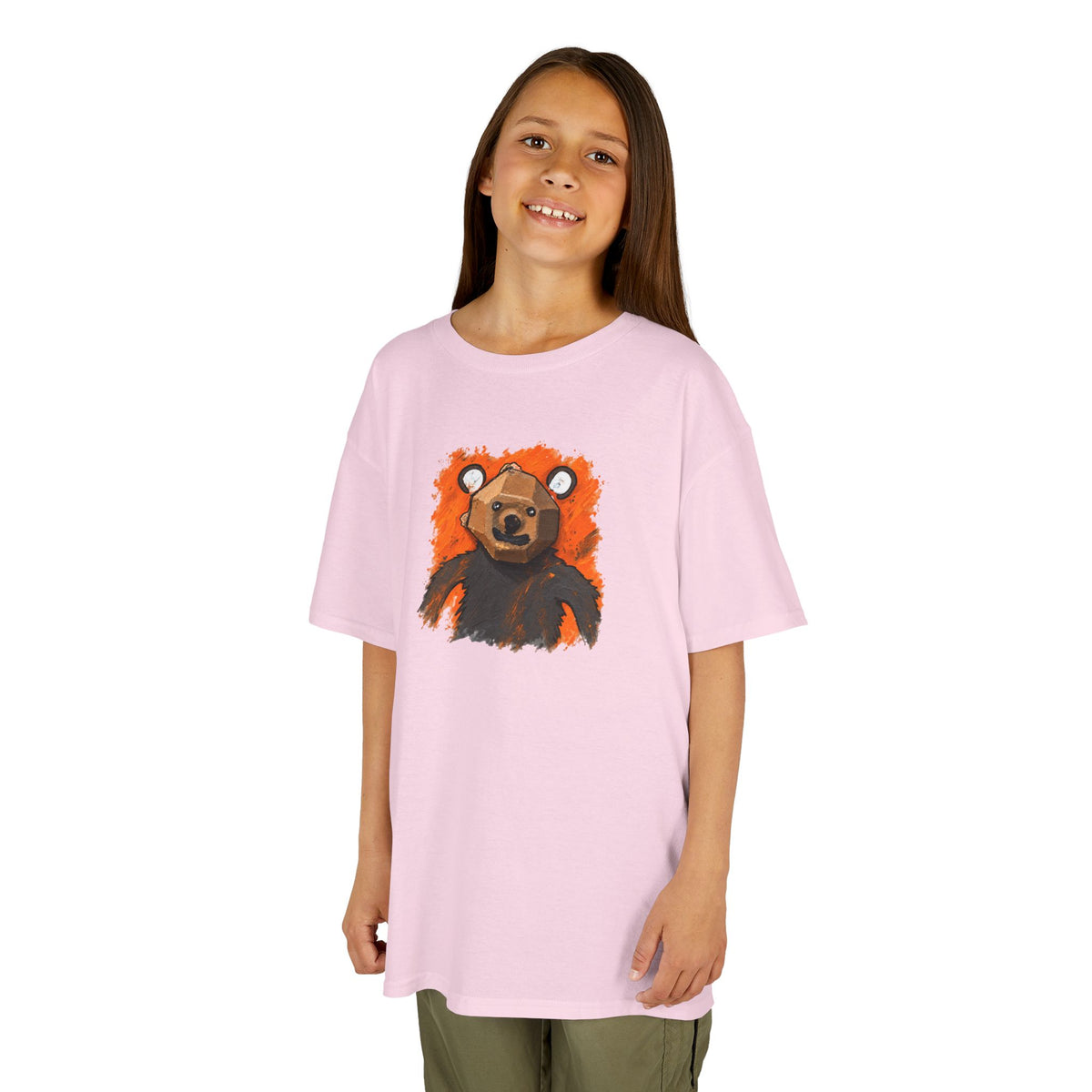Curious Bear | Kids' Unisex T-Shirt (Ships from Canada)