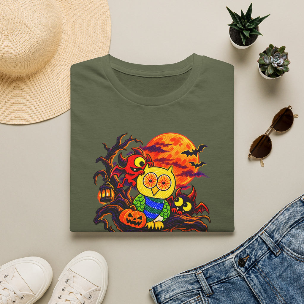 Groggy Owl — Mischief After Dark | Adult Unisex T-Shirt