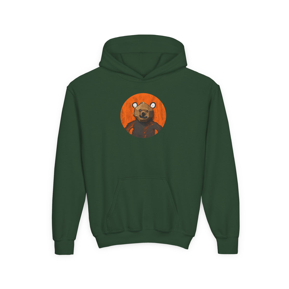 Curious Bear | Kids Unisex Hoodie