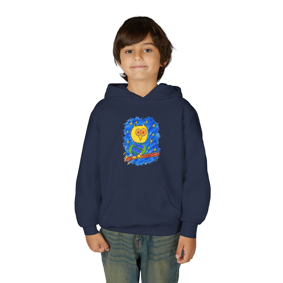 Groggy Owl Kid's Unisex Hoodie