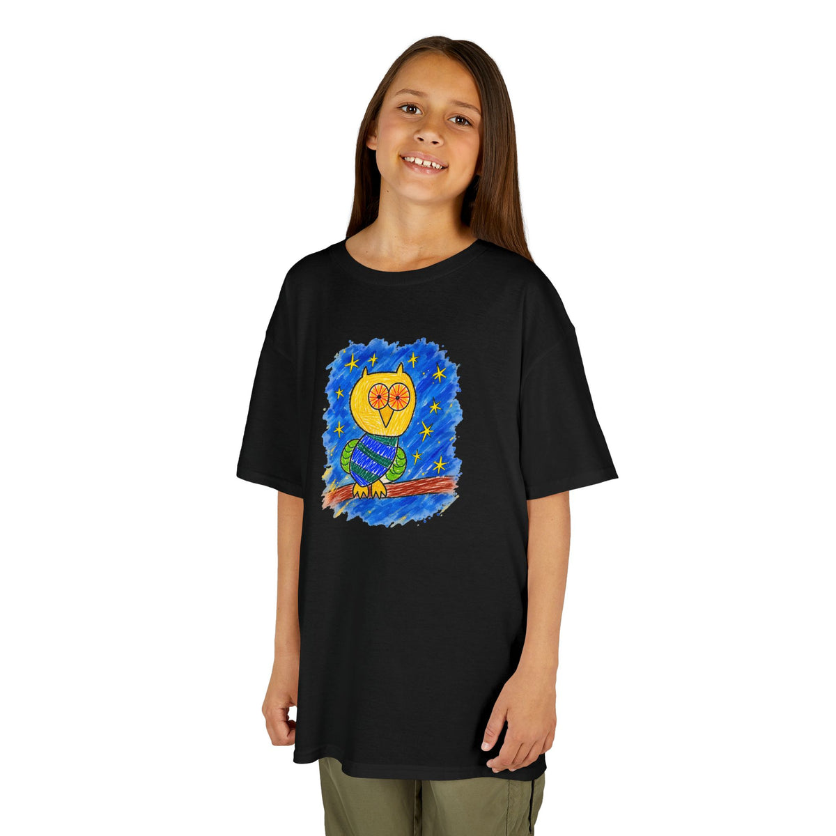 Groggy Owl Kid's Unisex T-Shirt