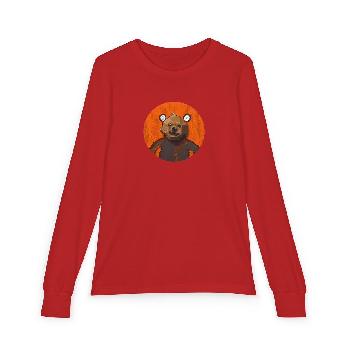 Curious Bear | Kids Unisex Long Sleeve Tee