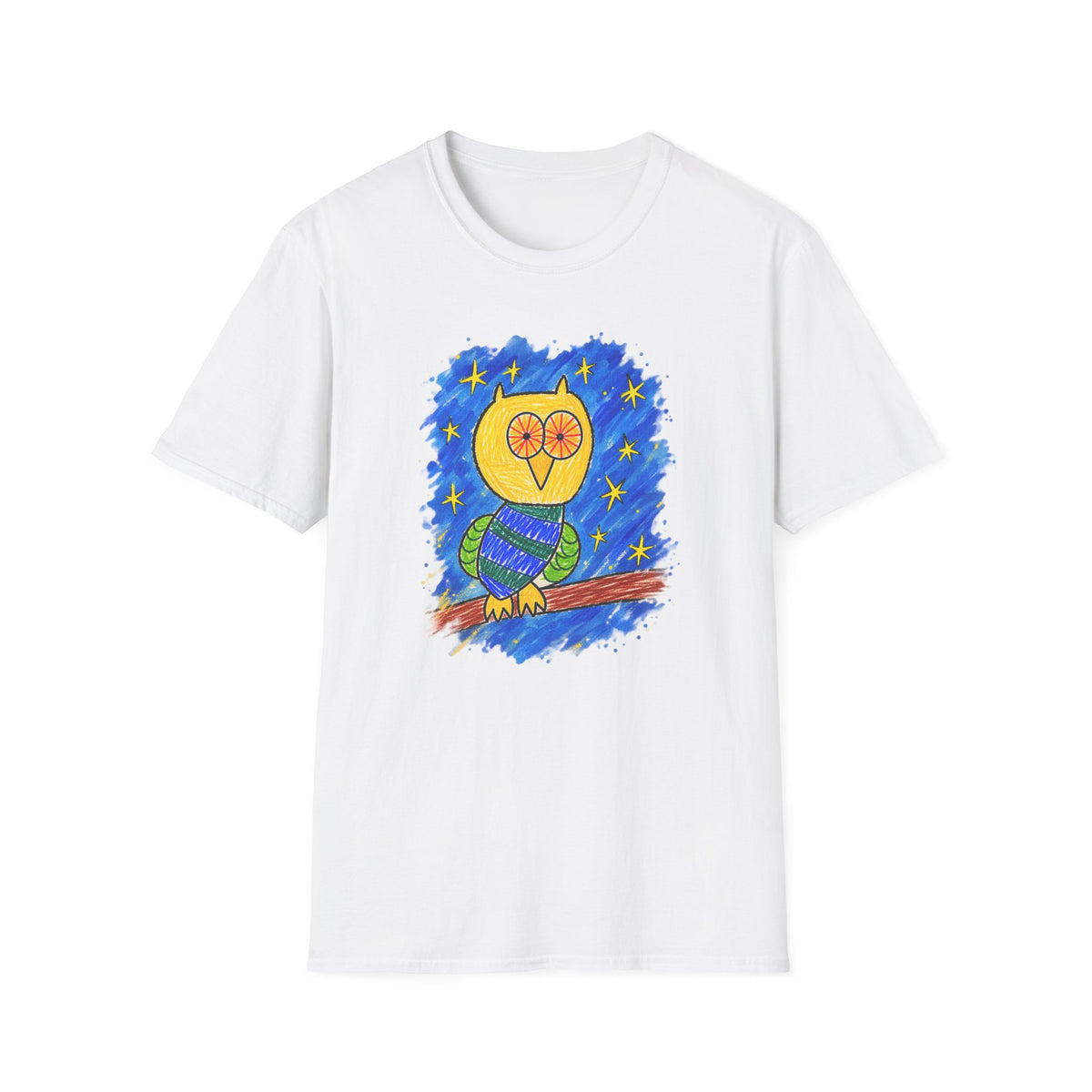 Groggy Owl | Adult Unisex T-Shirt