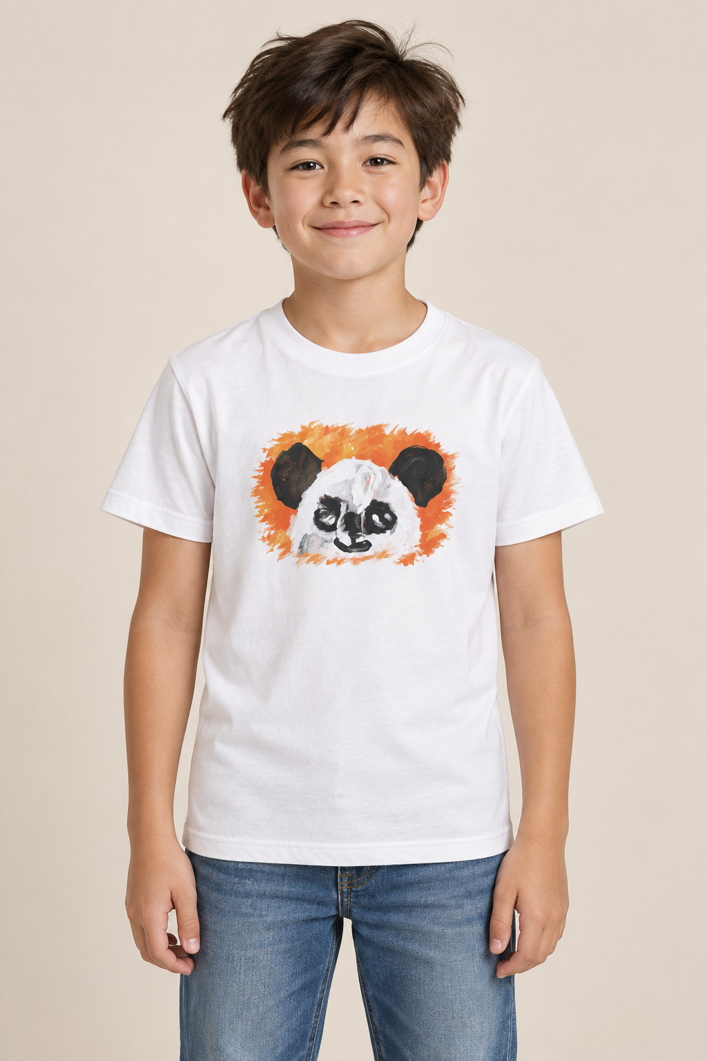 Momo the Doodle Panda | Kids Unisex T-Shirt (SfC)(DUP.G64000B)