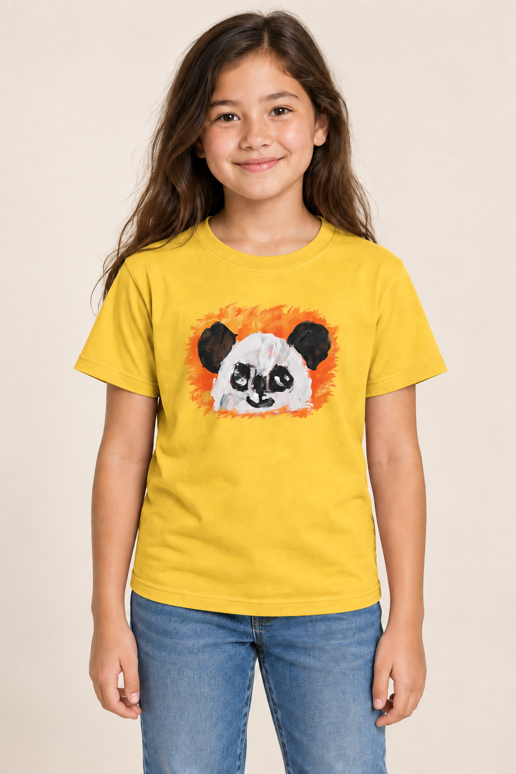 Momo the Doodle Panda | Kids Unisex T-Shirt (SfC)(DUP.G64000B)