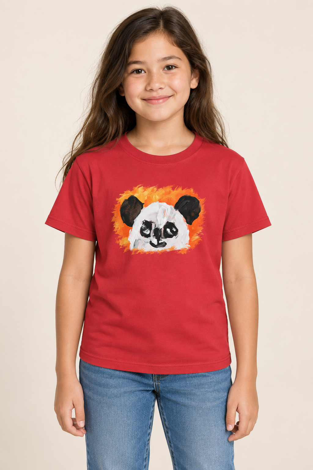 Momo the Doodle Panda | Kids Unisex T-Shirt (SfC)(DUP.G64000B)