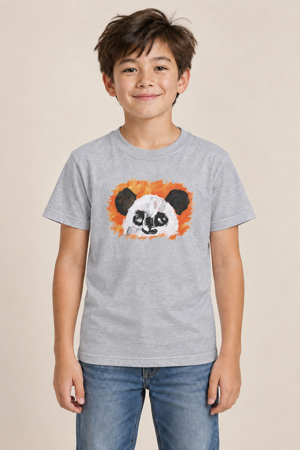 Momo the Doodle Panda | Kids Unisex T-Shirt (SfC)(DUP.G64000B)