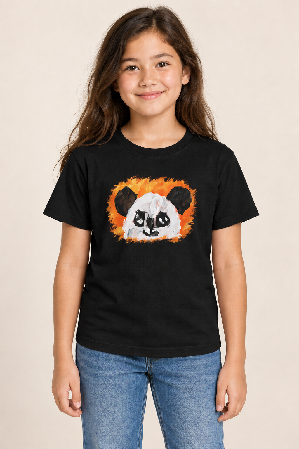 Momo the Doodle Panda | Kids Unisex T-Shirt (SfC)(DUP.G64000B)