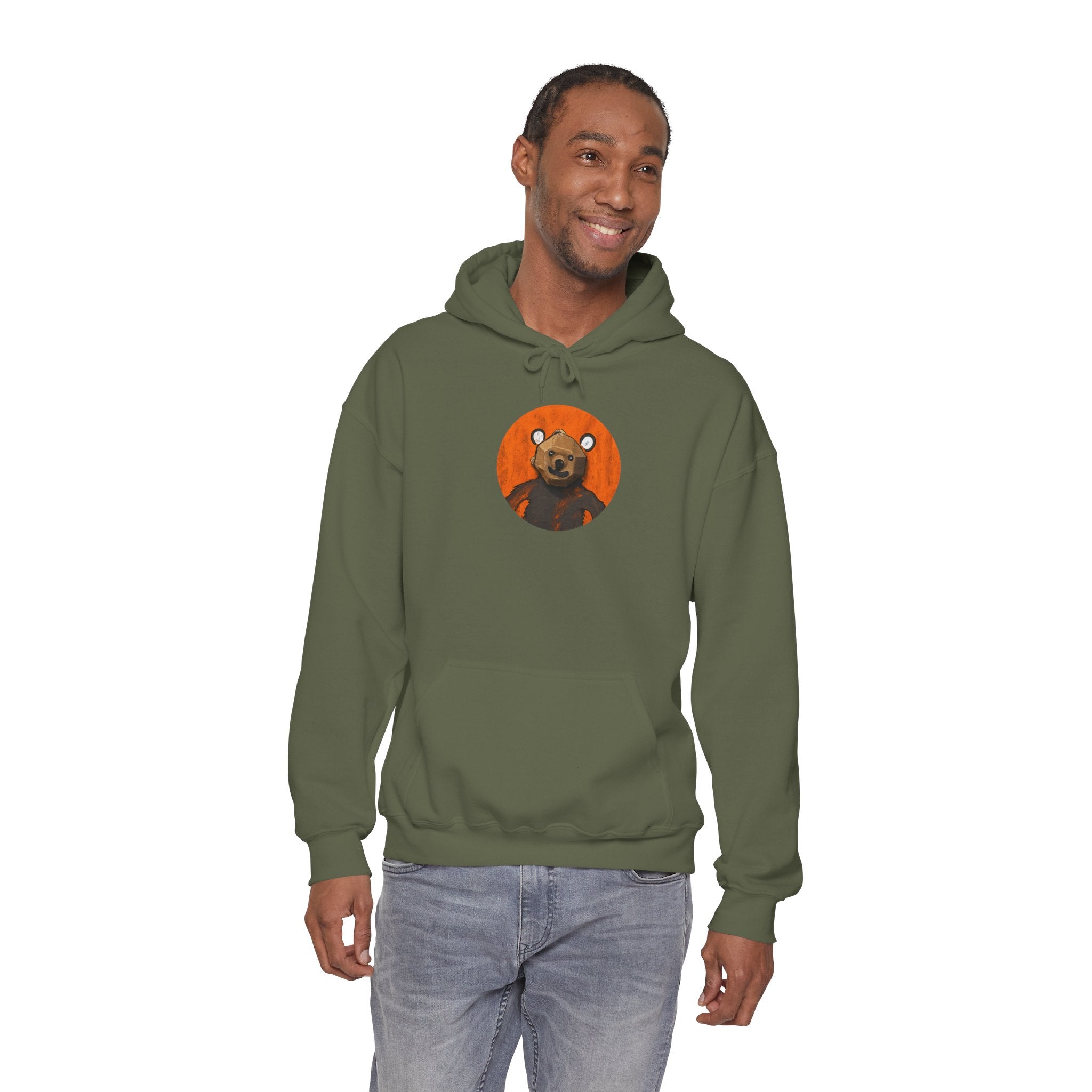 Curious Bear Adult Unisex Hoodie