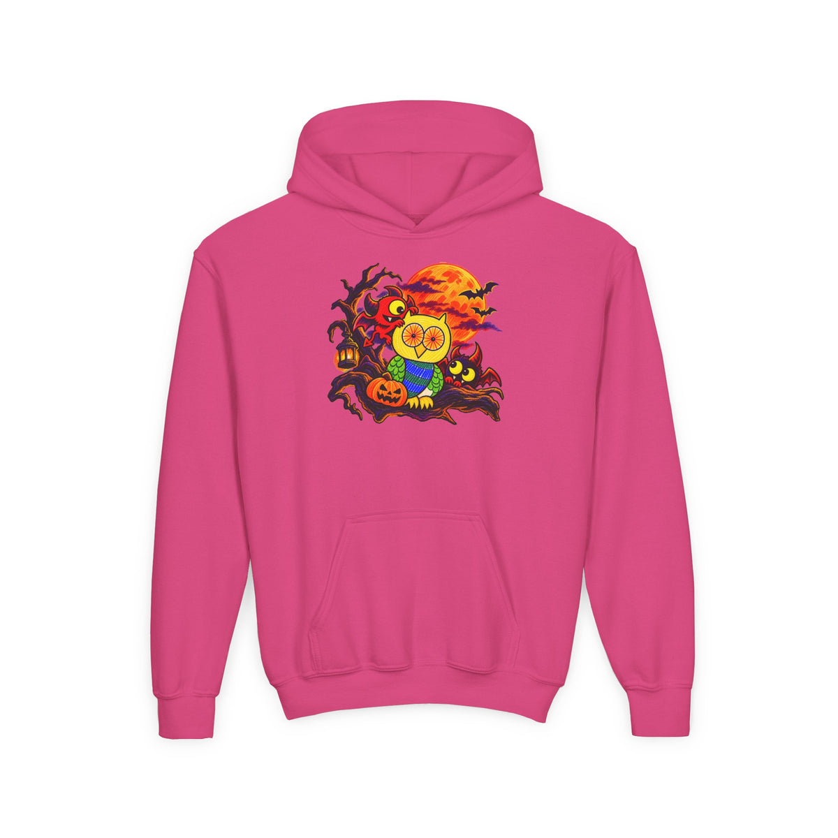 Groggy Owl - Mischief After Dark | Kids Unisex Hoodie