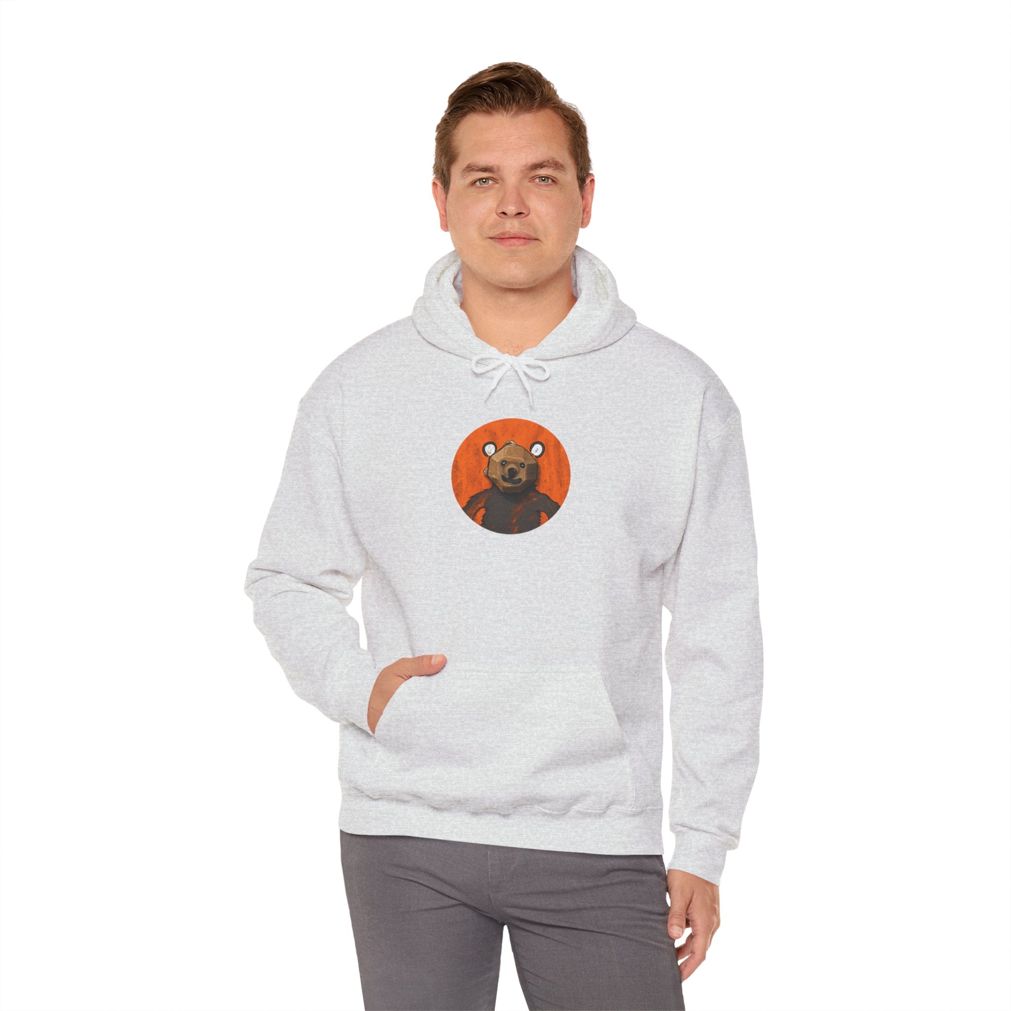 Curious Bear Adult Unisex Hoodie
