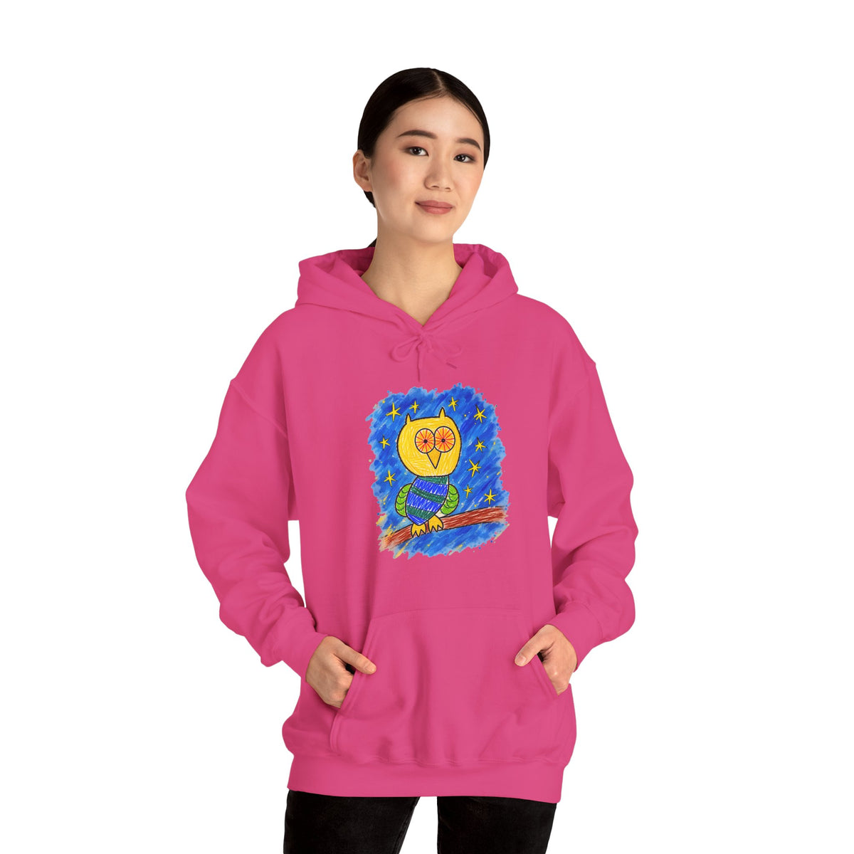 Groggy Owl Adult Unisex Hoodie
