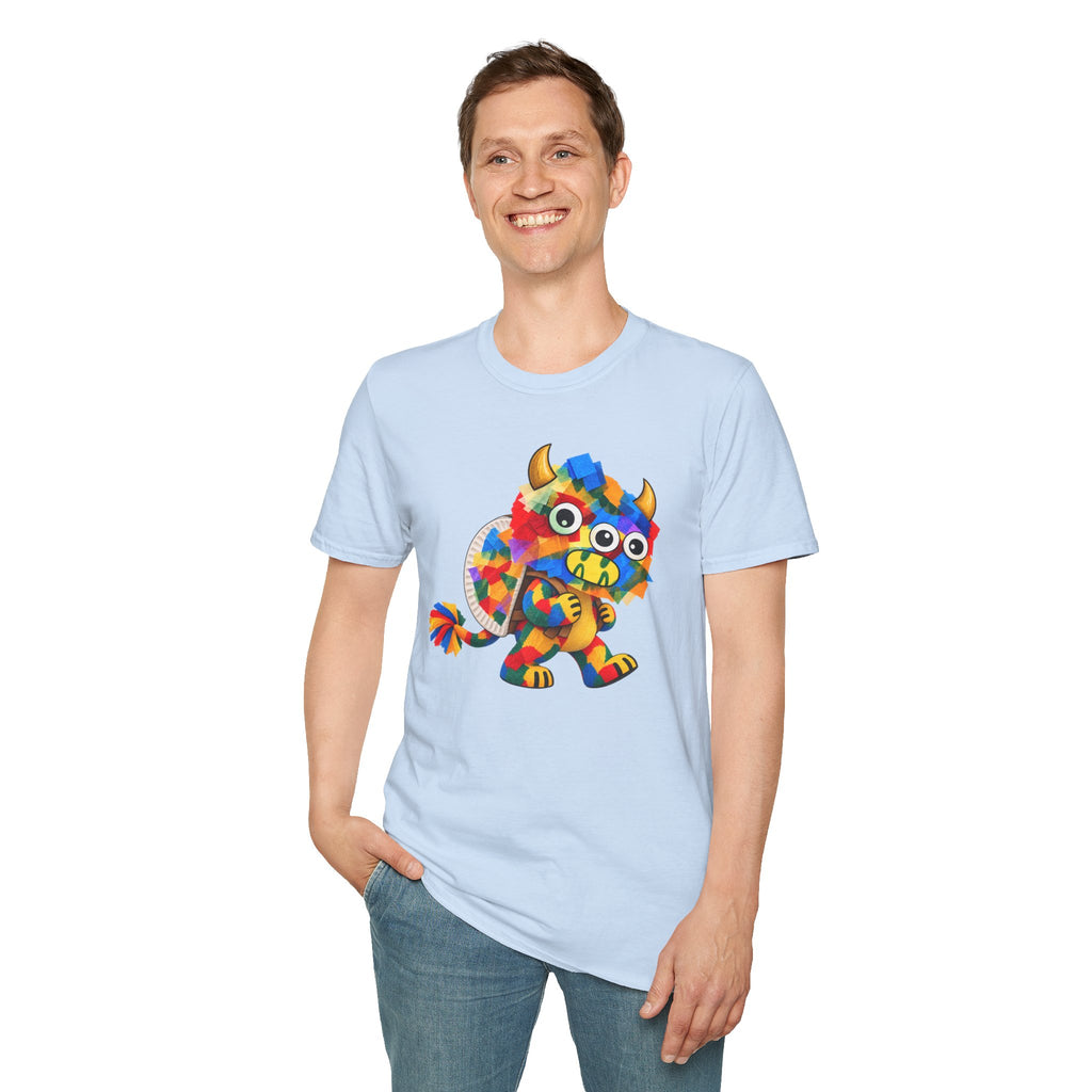 Trilo the Mosaic-Mane Lion | Adult Unisex T-Shirt