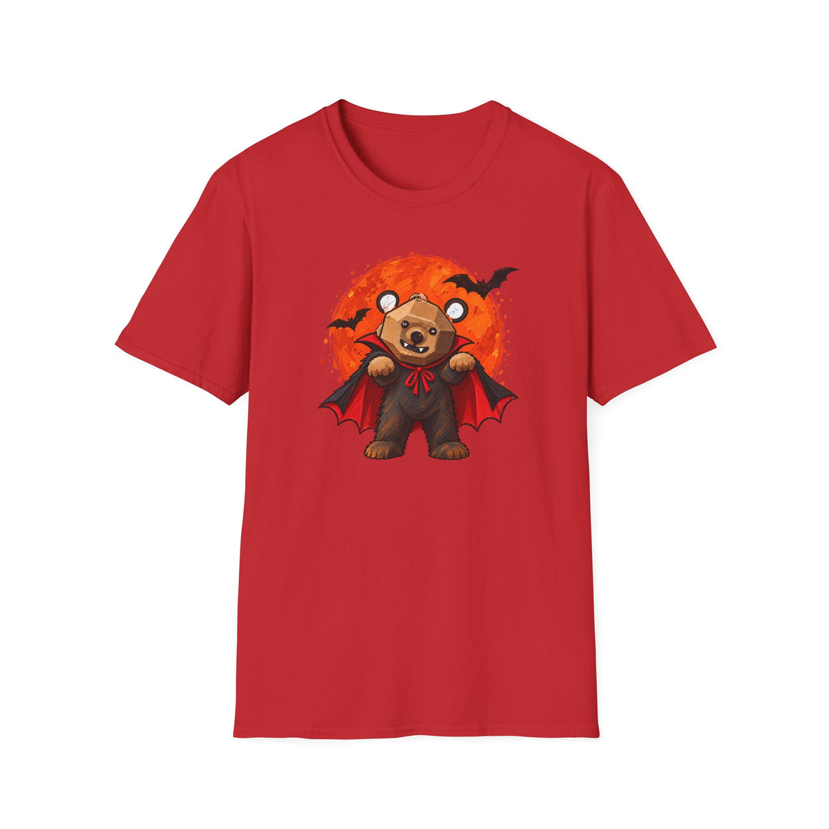 Curious Bear - Little Vampire | Adult Unisex T-Shirt
