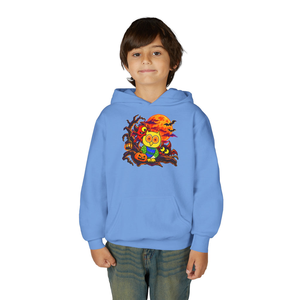 Groggy Owl - Mischief After Dark | Kids Unisex Hoodie