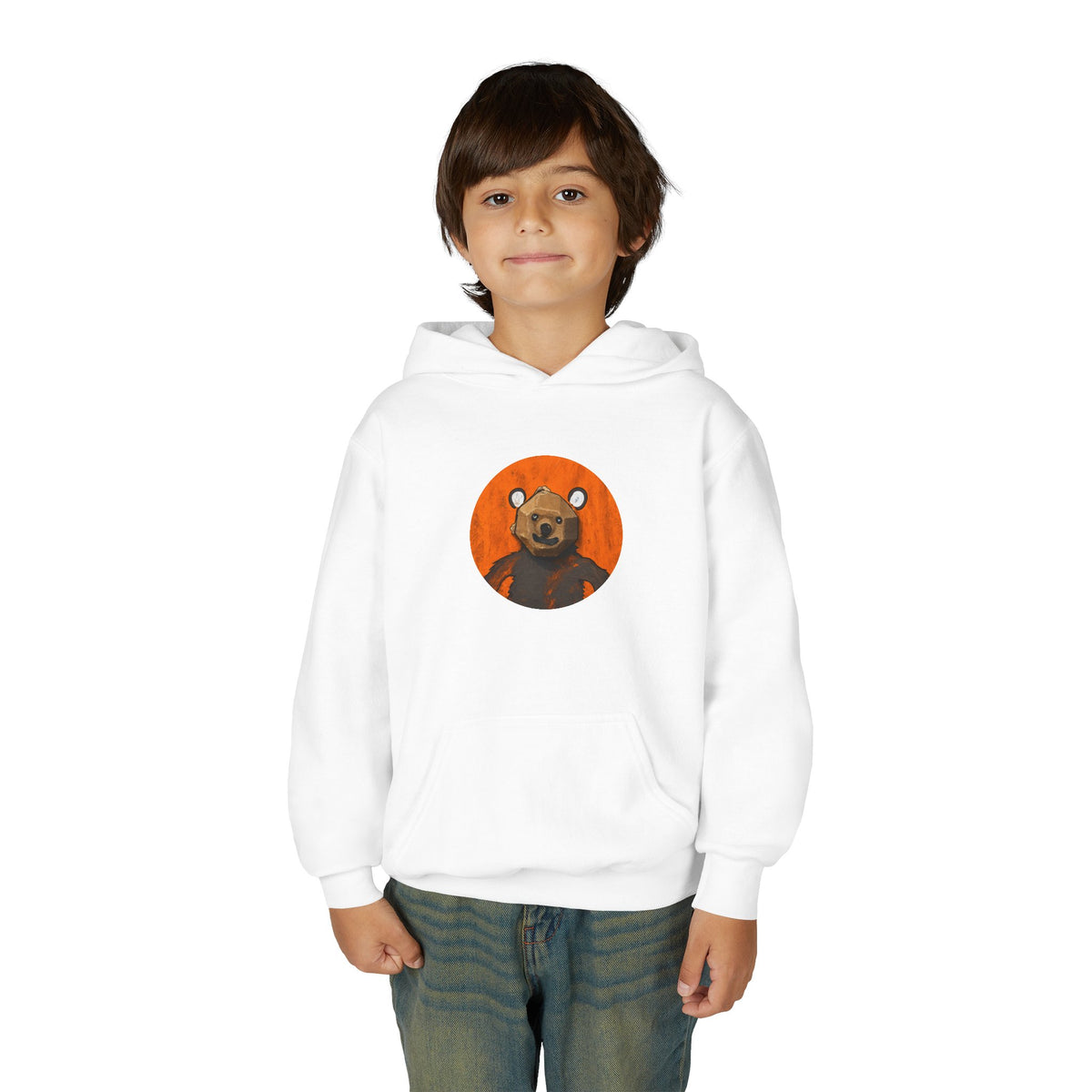 Curious Bear Kid's Unisex Hoodie