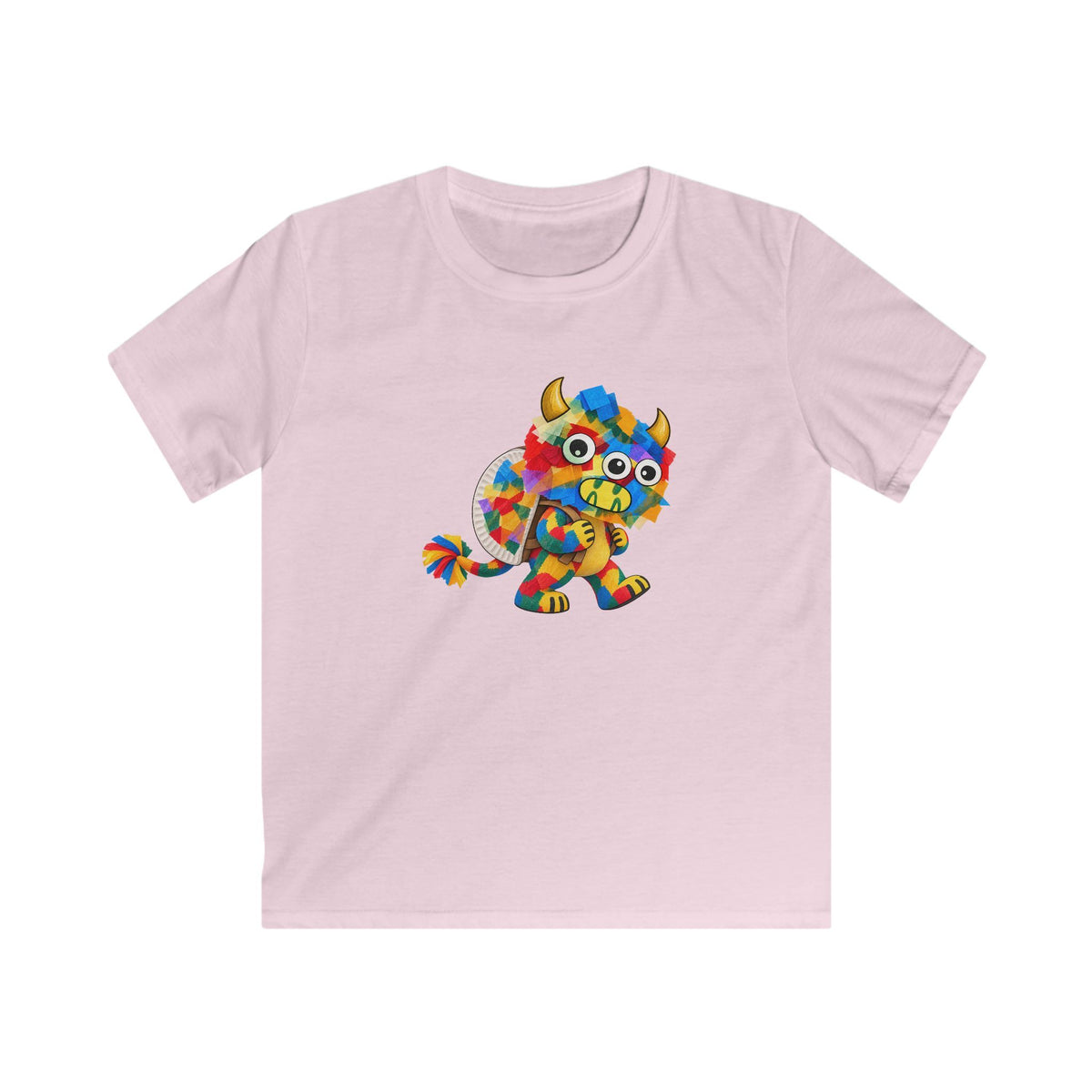 Trilo the Mosaic-Mane Lion | Kids Unisex T-Shirt