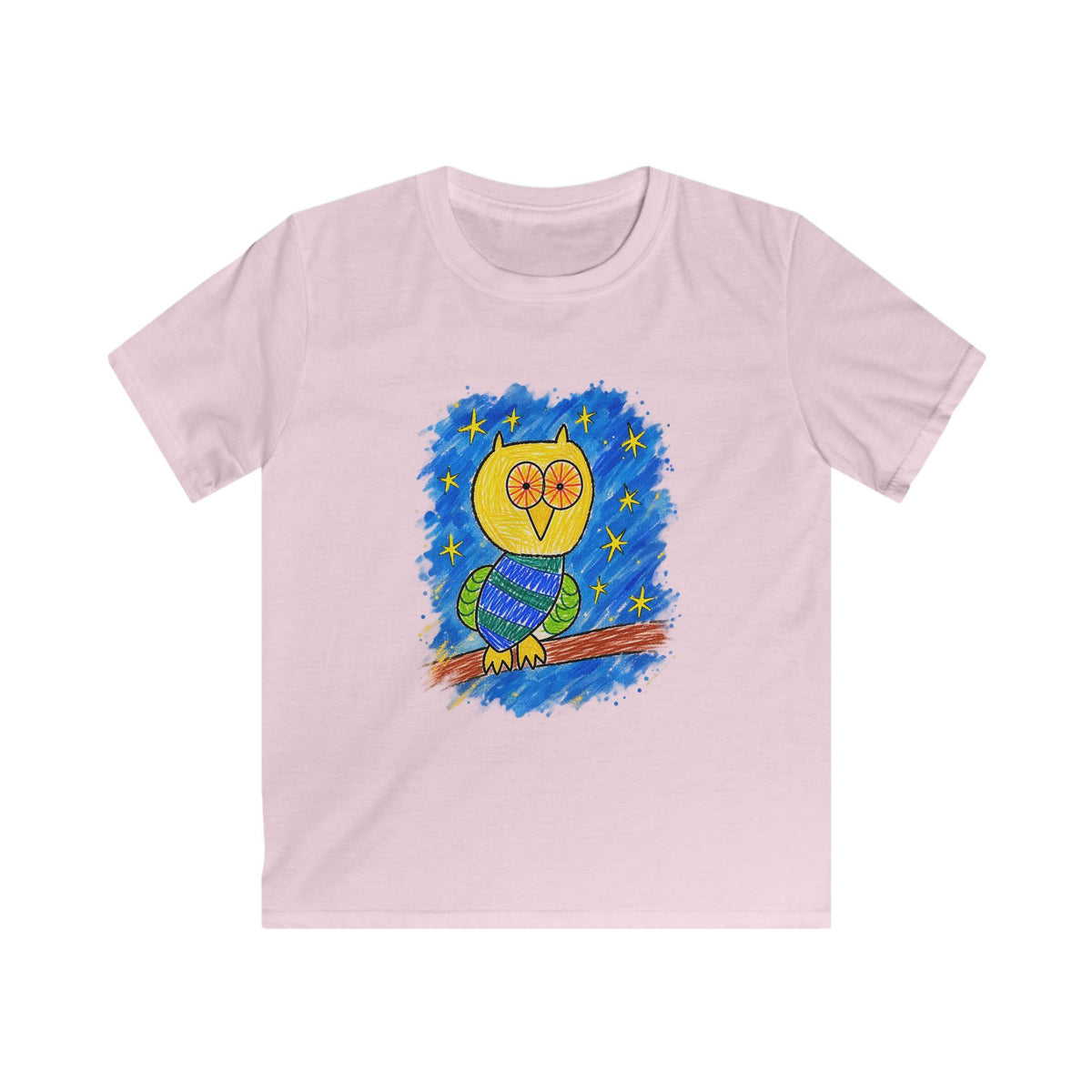 Groggy Owl | Kids Unisex T-Shirt