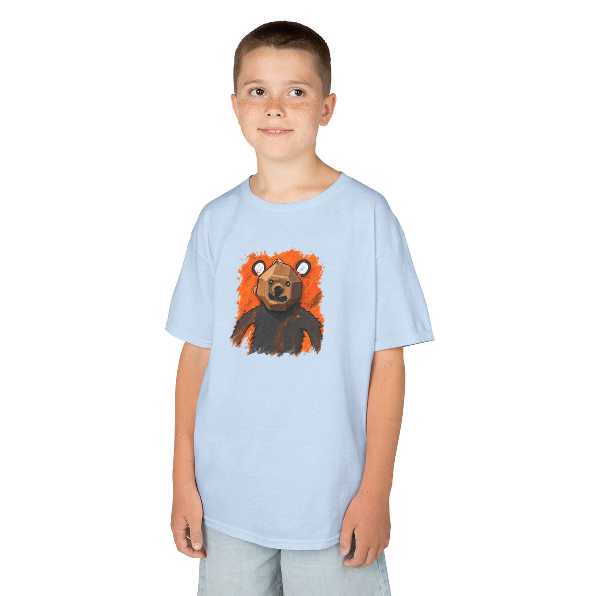 Curious Bear | Kids' Unisex T-Shirt (Ships from Canada)