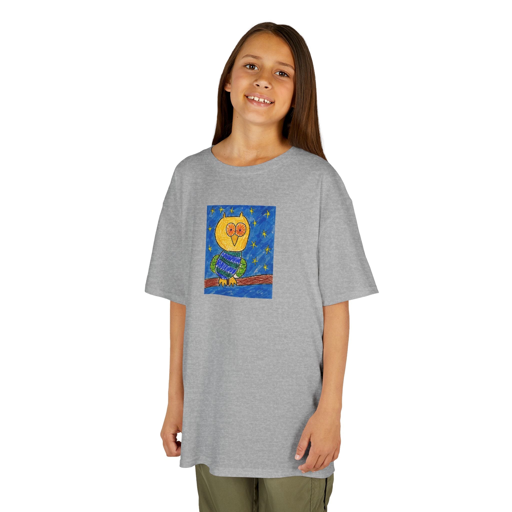 Groggy Owl Kid's Unisex T-Shirt