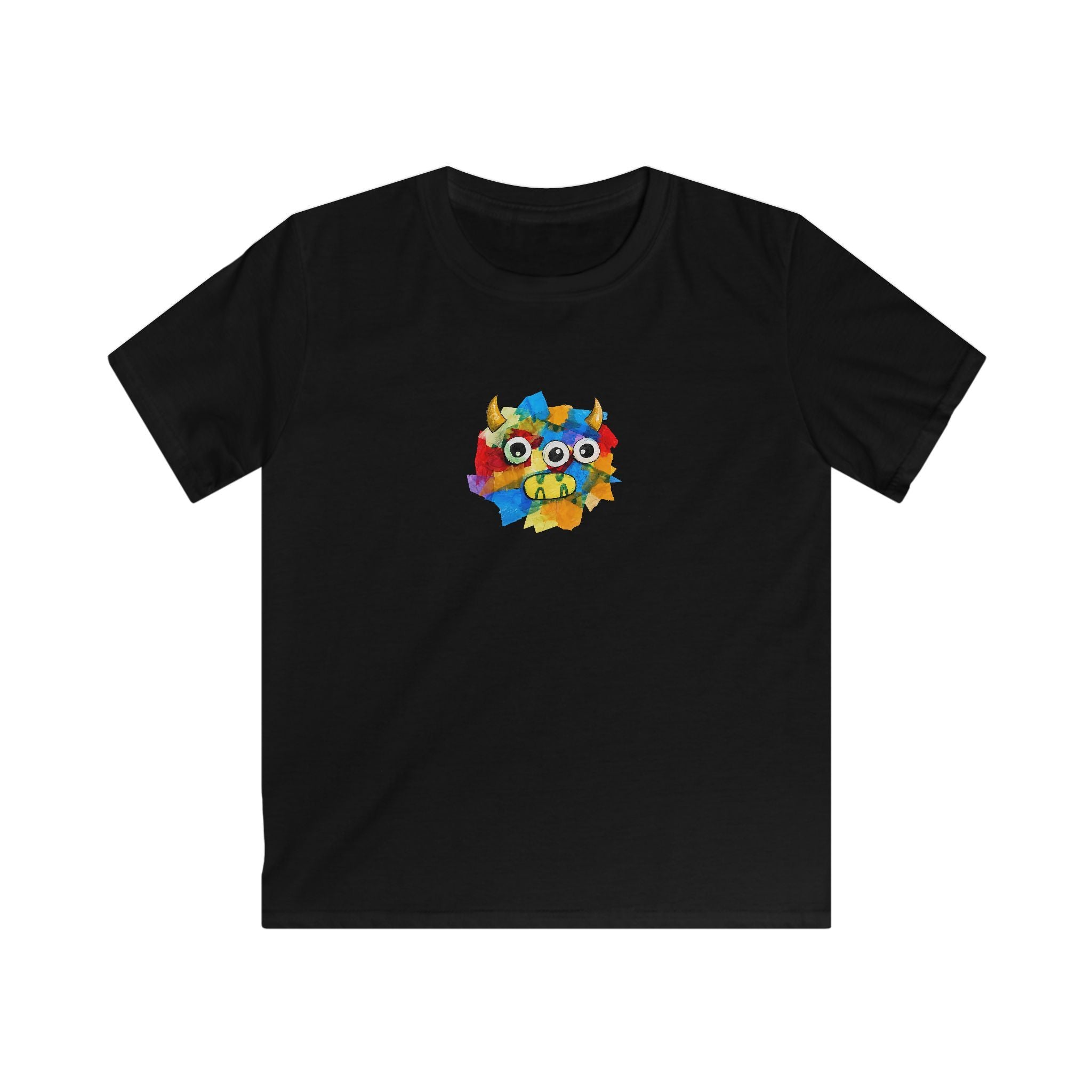 Trilo the Mosaic-Mane Lion Kid's Unisex T-Shirt (Ships from Canada)